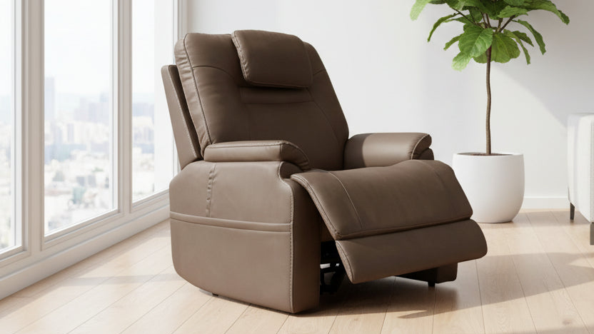 Cozyfocus MacZcliner Cappuccino P5 Lift Chair | Heat & Massage